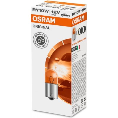 OSRAM ORIGINAL LINE RY10W AMBER 12V 10 PCS
