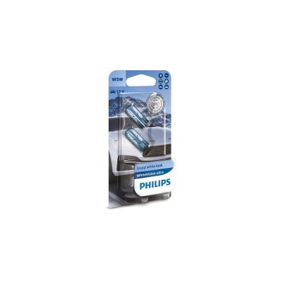 PHILIPS WHITE VISION ULTRA W5W 5000K 5W 12V 2PCS