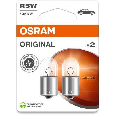 OSRAM ORIGINAL LINE AUX R5W 5W 12V 2PCS