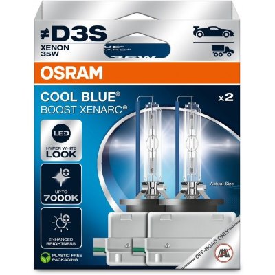 OSRAM XENARC COOL BLUE BOOST D3S 7000K 35W 42V 2PCS