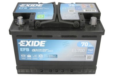 EXIDE EL700 EFB 70AH