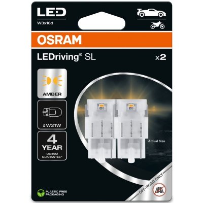 OSRAM AMBER W21W LED 1,3W 12V 2PCS