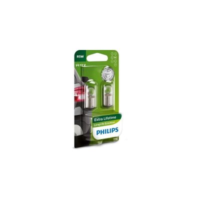 PHILIPS LONG LIFE ECOVISION R5W 3200K 5W 12V 2PCS