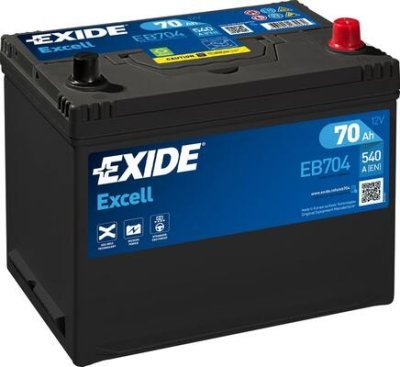 EXIDE EB704 EXCELL 70AH