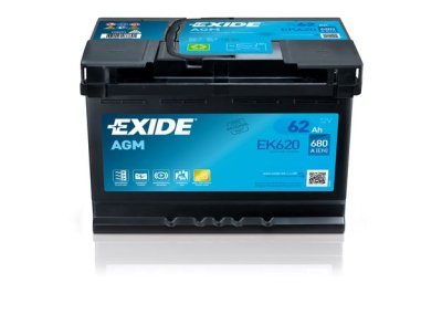 EXIDE EK620 AGM 62AH