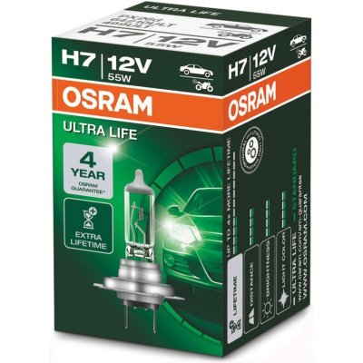 OSRAM ULTRA LIFE H7 55W 12V