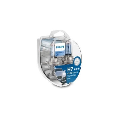 PHILIPS WHITEVISION ULTRA H7 5000K 55W 12V 2PCS