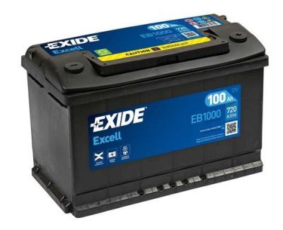 EXIDE EB1000 EXCELL 100AH