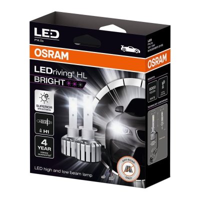 OSRAM H1 6000K LEDRIVING HL 13.0W 12V 2PCS