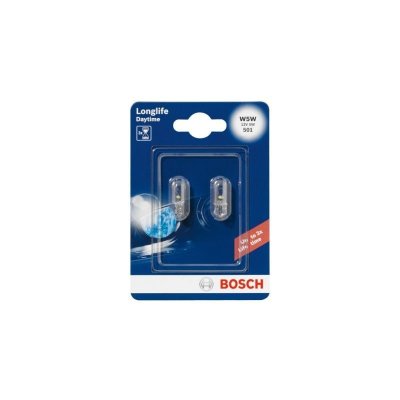 BOSCH LONGLIFE DAYTIME W5W 4000K 5W 12V 2PCS