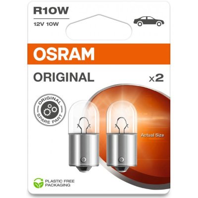OSRAM ORIGINAL LINE AUX R10W 10W 12V 2PCS