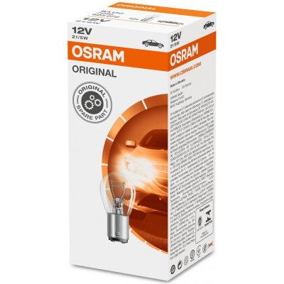 OSRAM ORIGINAL LINE AUX P21/5W 12V 10 PCS