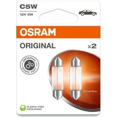 OSRAM ORIGINAL LINE AUX C5W 12V 2PCS