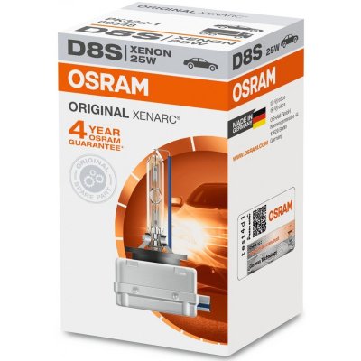 OSRAM XENARC STANDARD D8S 4500K 25W 42V