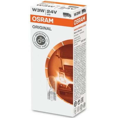 OSRAM ORIGINAL LINE AUX W3W 24V 10PCS