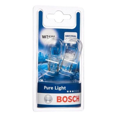 BOSCH PURE LIGHT W21W 4000K 21W 12V 2PCS