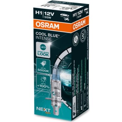 OSRAM COOL BLUE INTENSE (NEXTGEN) +100% H1 5000K 55W 12V