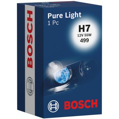 BOSCH PURE LIGHT H7 4000K 55W 12V